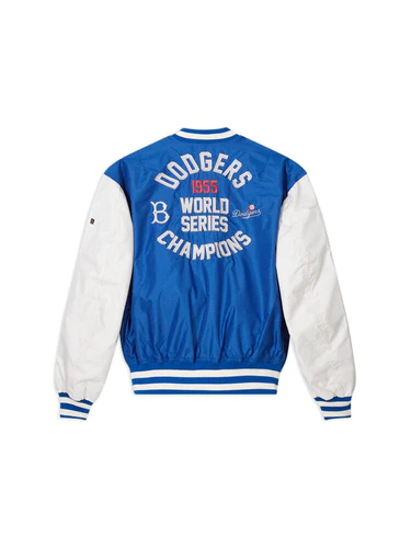 Chicago Cubs New Era x Alpha Industries Three-Time World Series Champions  Team Reversible Full-Zip Bomber Jacket - Royal