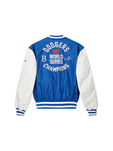 New Era X Alpha Industries CHI Cubs Bomber Jacket 'Blue, 13026001