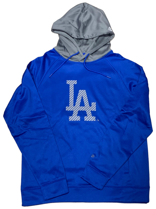 New Era Los Angeles Dodgers Long Sleeve 2-Tone Hoodie Sweater 22 / 3XL