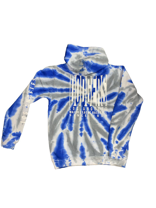 Outerstuff Los Angeles Dodgers Youth Pennant Tie Dye T-Shirt 22 / M