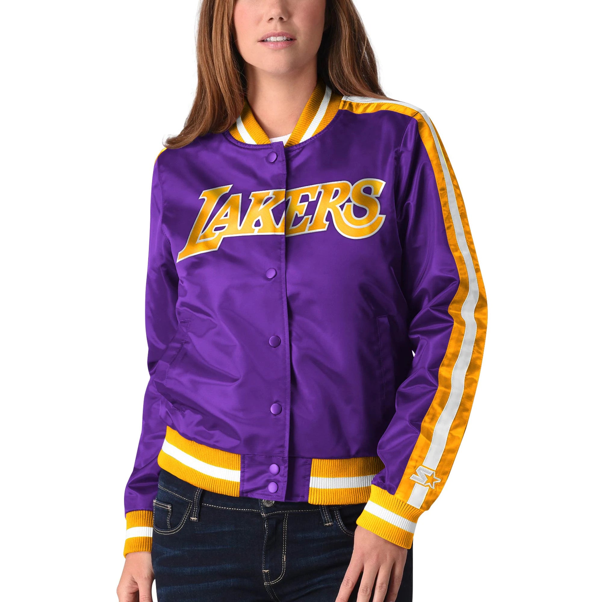 womens lakers jacket