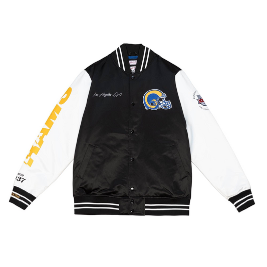 NFL Las Vegas Raiders Black And Gold Varsity Jacket - LA Jacket