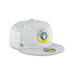 LOS ANGELES RAMS YOUTH 2020 SIDELINE 59FIFTY FITTED