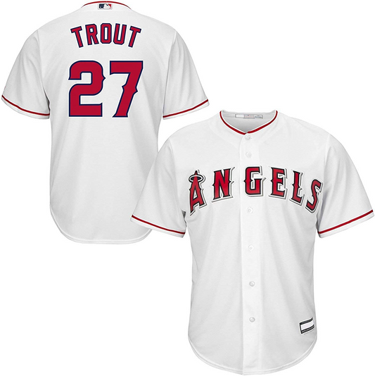 Shohei Ohtani Anaheim Angels Youth/Kids Official Player Baseball Jersey –  White