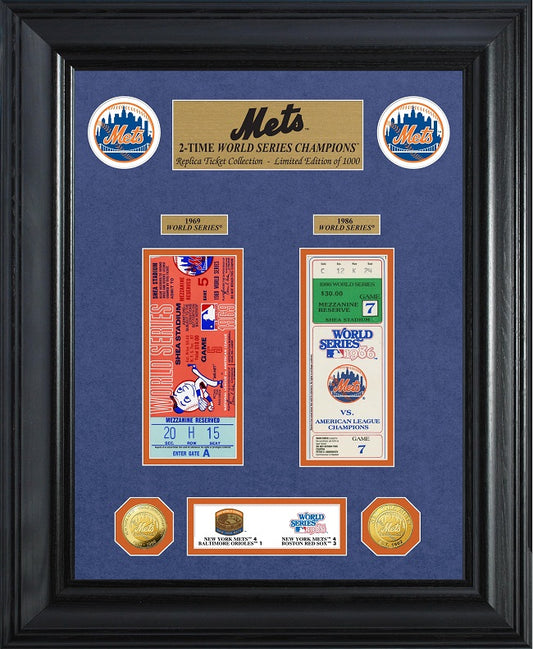 Houston Astros 2-Time World Series Champions Deluxe 18 x 22 Gold Coin &  Ticket Collection Ltd Ed of 1,000