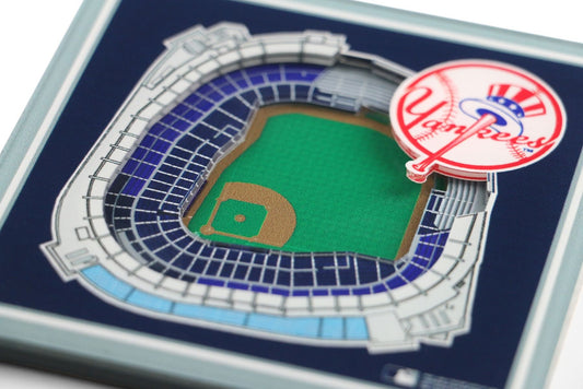 MLB New York Yankees 6x19 Stadium 3D View Banner