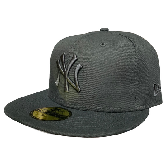 New York Yankees New Era Custom Corduroy Brim Cream 59FIFTY Fitted Hat, 7 1/2 / Cream