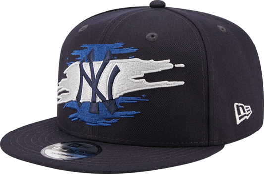 New Era New York Yankees 'Pink Drip Logo' 9FIFTY Snapback Black