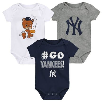 Yankees baby/newborn 3 piece outfit Yankees baby clothes Yankees baby gift
