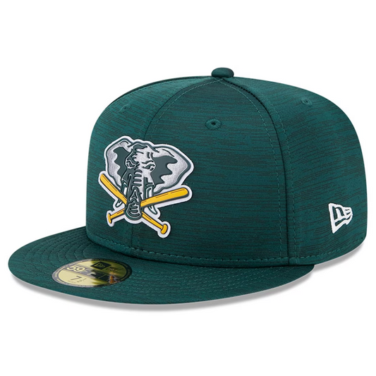 Men's New Era Gray/Teal Oakland Athletics 59FIFTY Fitted Hat
