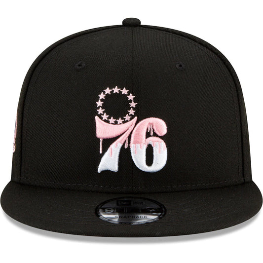 New Era - LA Lakers Team Drip 9Fifty Snapback - Black / Pink