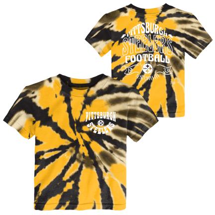 Pittsburgh Steelers Youth Cross Pattern Short Sleeve T-Shirt