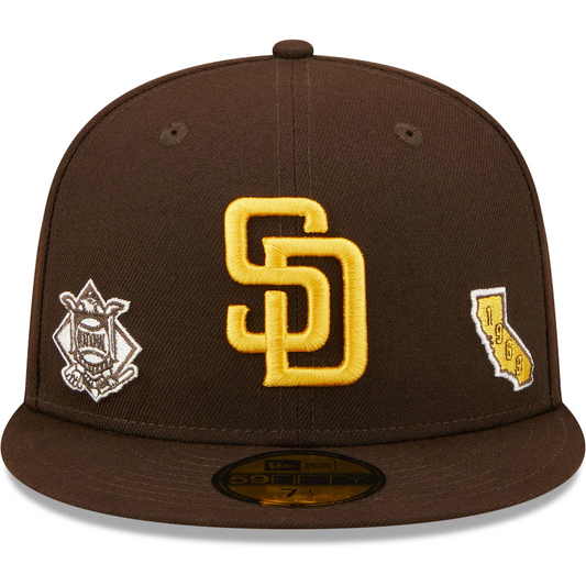 San Diego Padres New Era 2022 Batting Practice 59FIFTY Fitted Hat - White