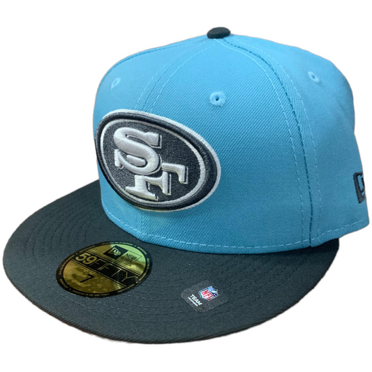 San Diego Padres 2-Tone Color Pack 59FIFTY Fitted Hat - Brown/ Charcoal LBZSTC / 7 3/8