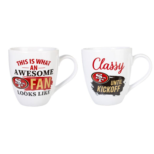 Team Sports America Kansas City Chiefs, Ceramic Cup O'Java 17oz Gift Set