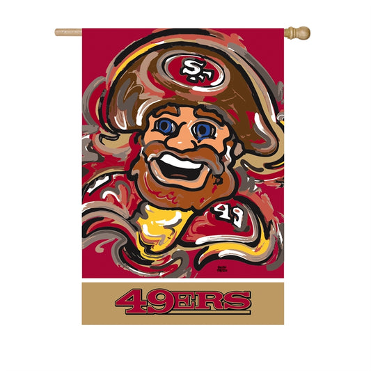 San Francisco 49ers, Travel Latte, Justin Patten Logo