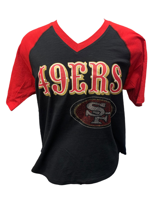 San Francisco 49ERS NFL Women's Team Field Flirt Fashion Jersey