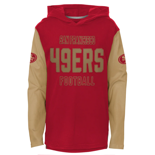 Outerstuff San Francisco 49ers Youth Cross Pattern T-Shirt 22 / M