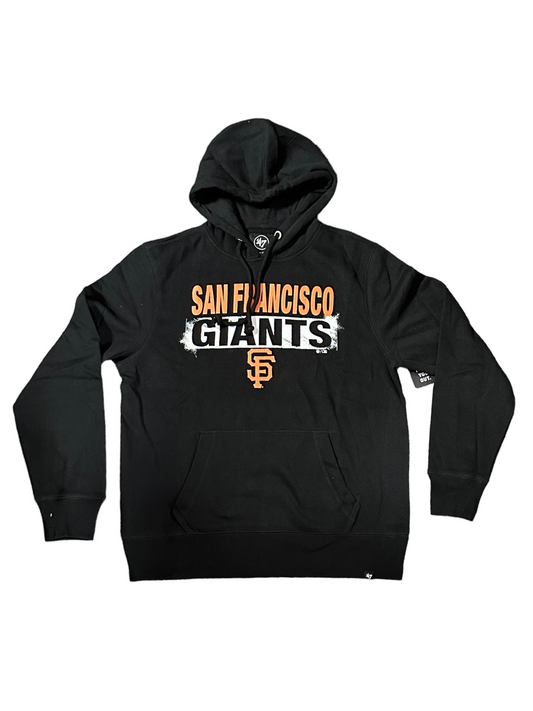 Men's '47 Cream San Francisco Giants Trifecta Shortstop Pullover Hoodie