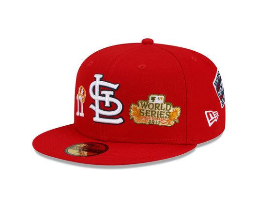 St. Louis Cardinals 'STL' Blue Letter Script Hat Logo Patch – Patch  Collection