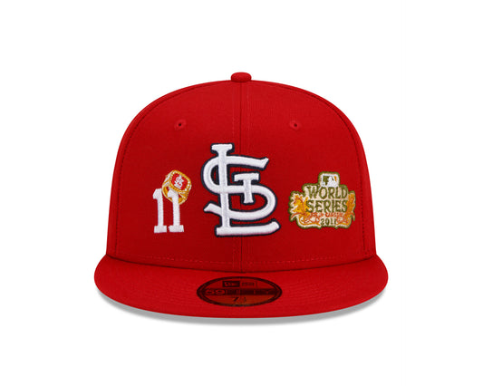 St. Louis Cardinals 'STL' Blue Letter Script Hat Logo Patch – Patch  Collection