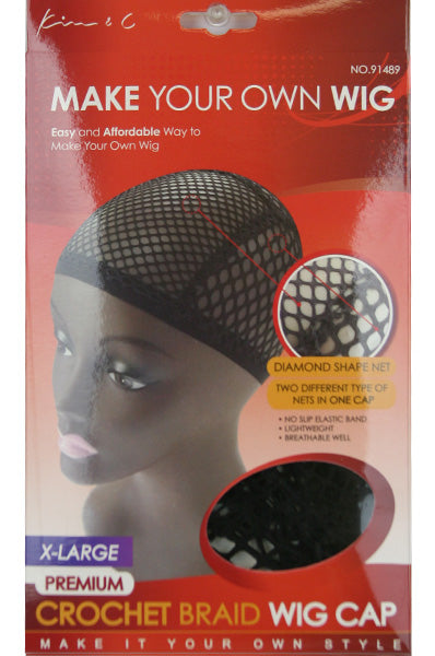 crochet wig cap