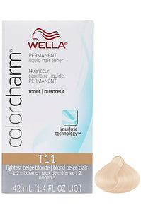 Wella Color Charm Liquid Toner T11 Lightest Beige Blonde