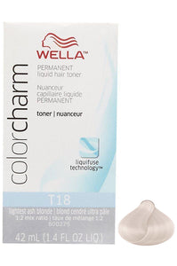 Wella Color Charm Liquid Toner T18 Lightest Ash Blonde