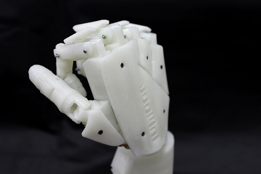 Robot Hand 3D Printed On a Flashforge Creator Pro