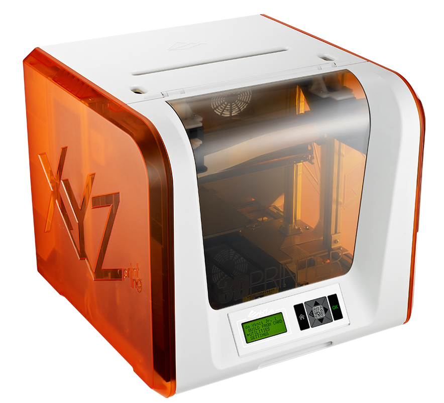 XYZprinting Da Vinci Jr. 1.0 3d printer side view
