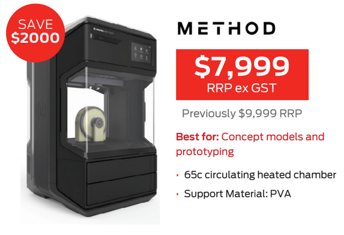 Makerbot Method Sale