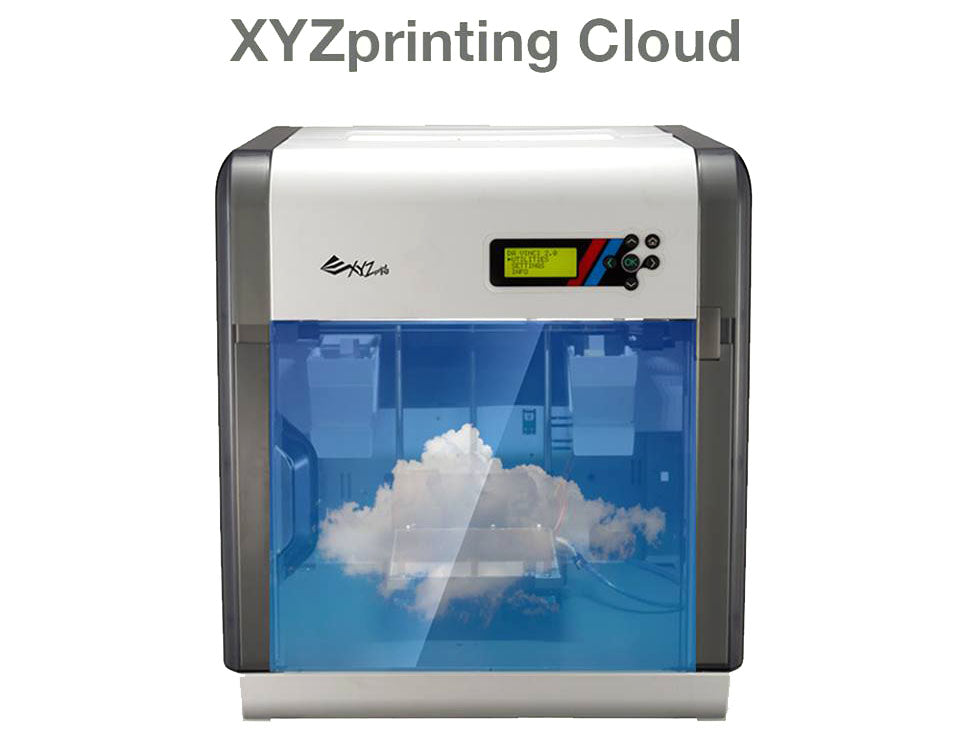 XYZWorld 3D Printing cloud Library Da Vinci 2.0 Duo