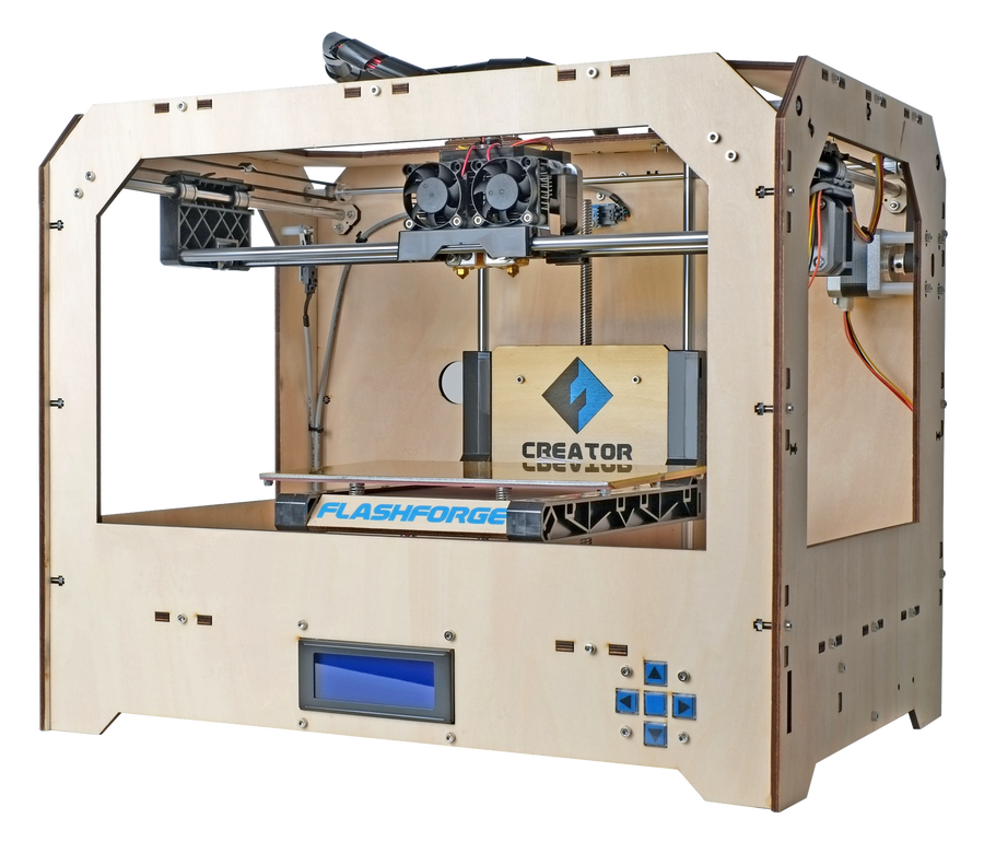 Flashforge Creator Dual Head 3D Printer. 