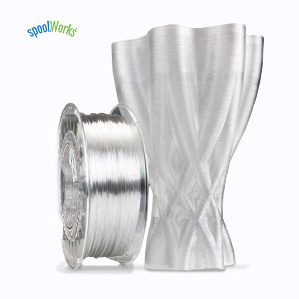 e3d edge filament 3d printer printing spool abs pla crystal clear