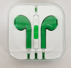 green apple earbuds