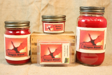 Dragon Blood Scented Candle, Dragon Blood Scented Wax Tarts, 26 oz, 12 oz, 4 oz Jar Candles or 3.5 Clam Shell Wax Melts - Country Rich Creations, LLC