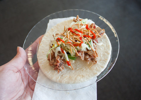 Pitmaster Donnerstags asiatischer Schweinefleisch-Taco