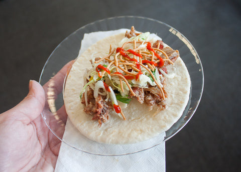 Taco asiatique au porc du jeudi Pitmaster