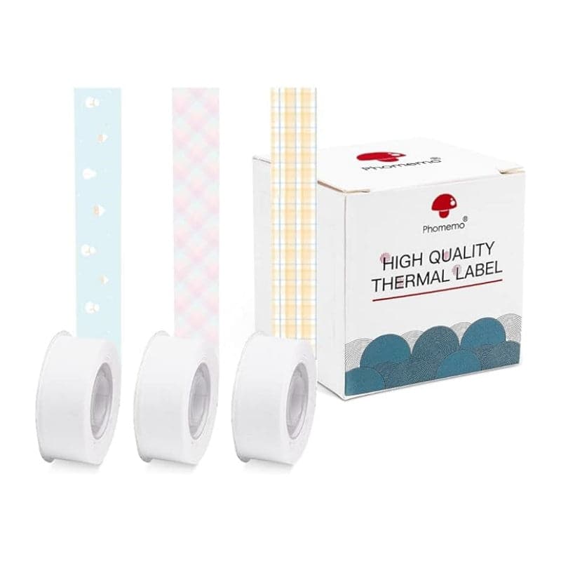 Transparent Sticker Long-Lasting Thermal Paper For T02 & M02X丨3 Rolls