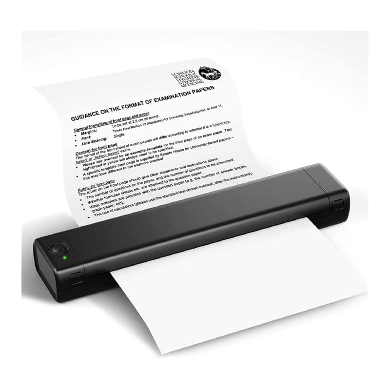 Fan-fold A4 Thermal Printing Paper (100 sheets) - Multipurpose Printing  Paper for Continuous Printing Compatible for Phomemo M08F and Brother PJ762