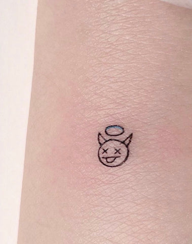 NingNing's cute tattoo