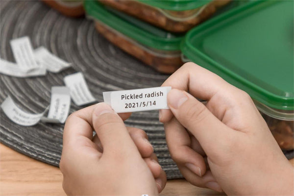 Portable label maker for food