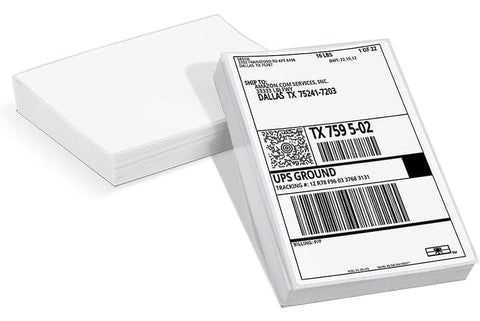 4"x6" shipping label