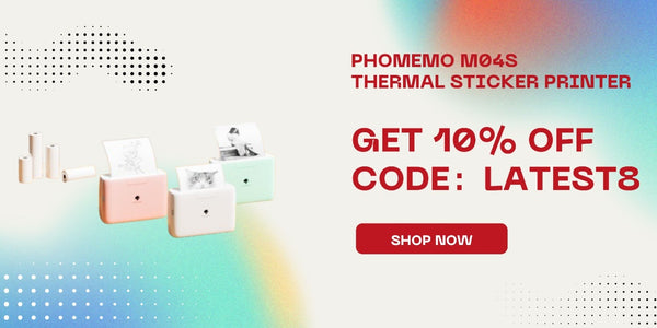 Phomemo M04S thermal sticker printer