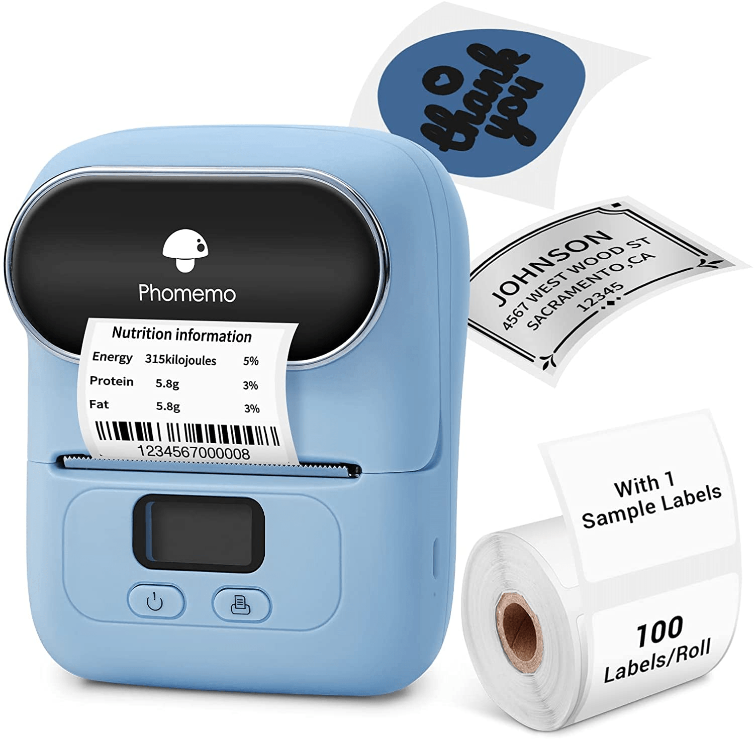 overførsel Isbjørn Surrey Mini Portable Thermal Printer | Phomemo