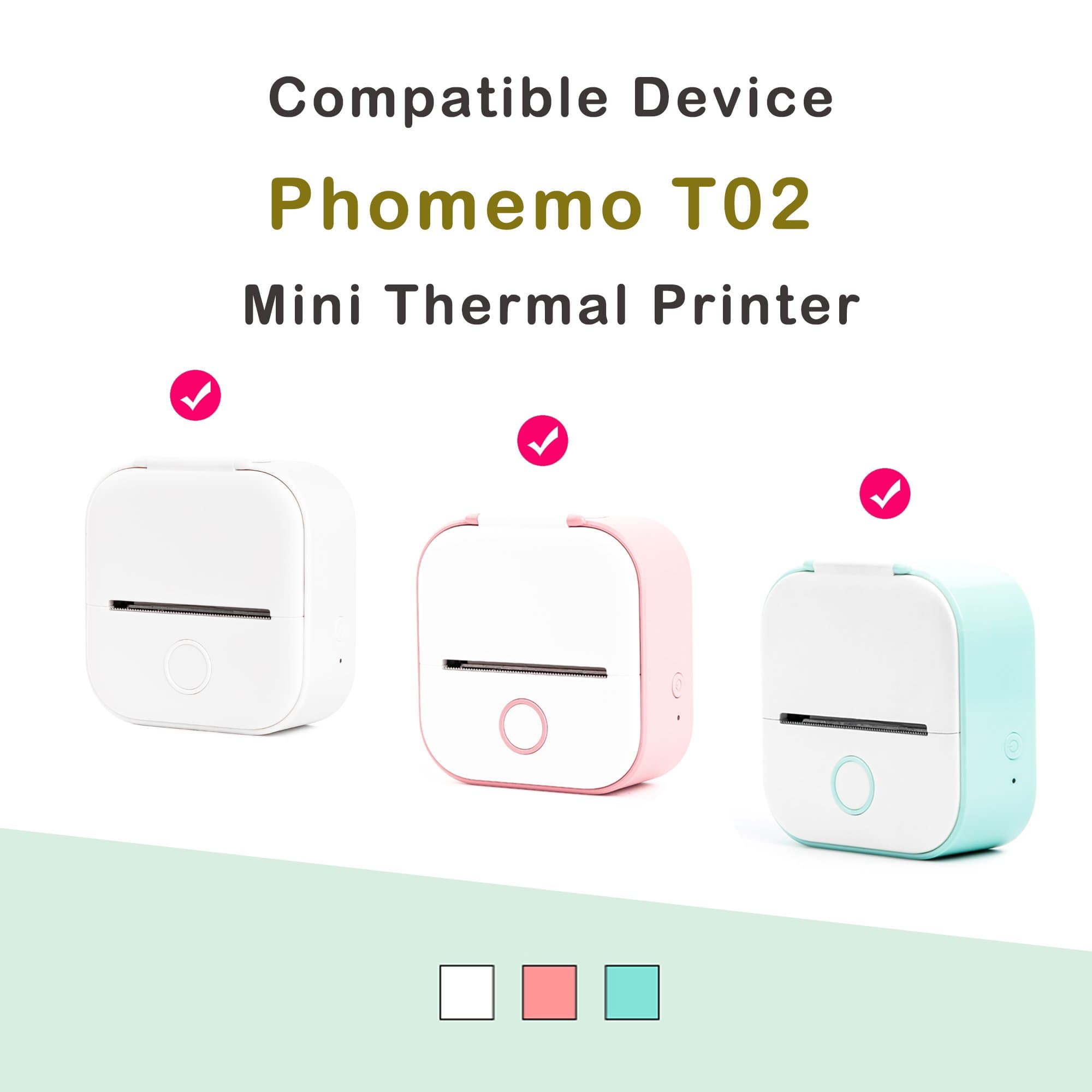 Papel para mini impresora - Phomemo T02 – Ruki Store