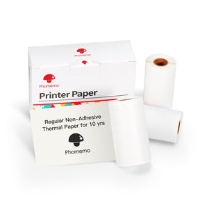 Colorful Sticker 20-Year Long-Lasting Thermal Paper For T02 & M02X丨3 Rolls