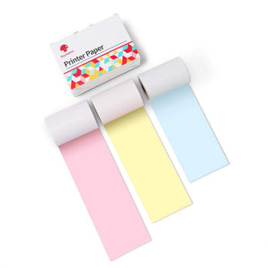Phomemo 50 53mm T02/M02X Self Adhesive Printing Paper, Non Adhesive  Thermosensitive Paper, Pattern Stickers, One Box, Three Rolls From Phomemo,  $5.43