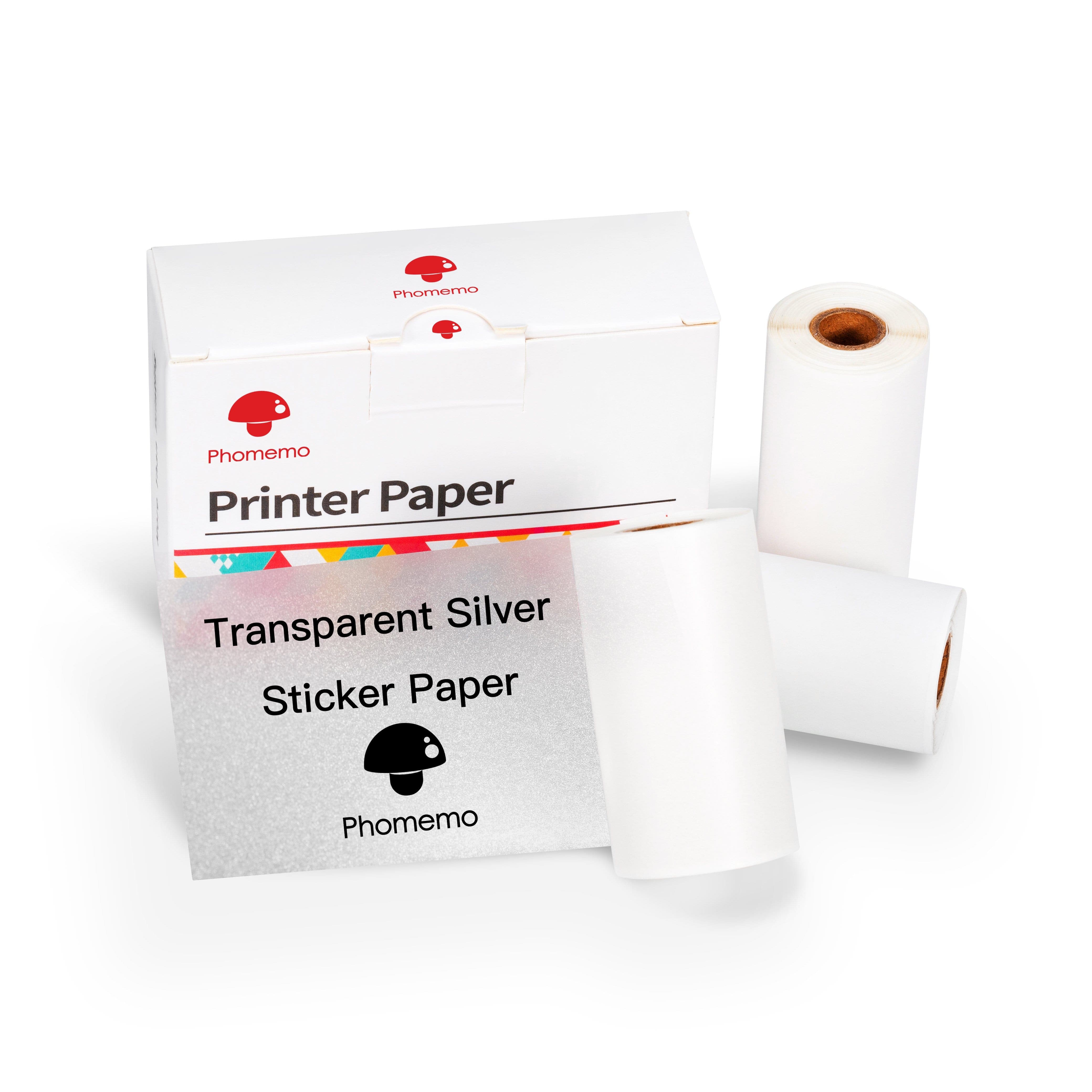 Thermische Label Printer Phomemo M02 Pro 300dpi Black&White Sticker Foto  Maker Thermal Ticket Labels Print プリンター