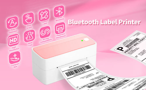 4x6 Bluetooth Thermal Shipping Label Printer for Small Business Package  Mail Lot
